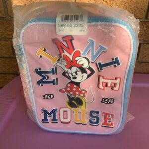 Minnie mouse pink insulated lunch bag